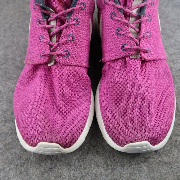 Nike Shoes Womens 7.5 Athletic Trainers Roshe Run Lifestyle Active Comfort Pink - Picture 13 of 14